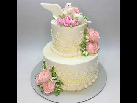 Видео: Свадебные торты.Фото идеи