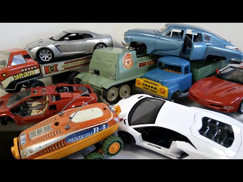 Видео: Машинки СССР. Много моделей 1/18 на разбор и восстановление