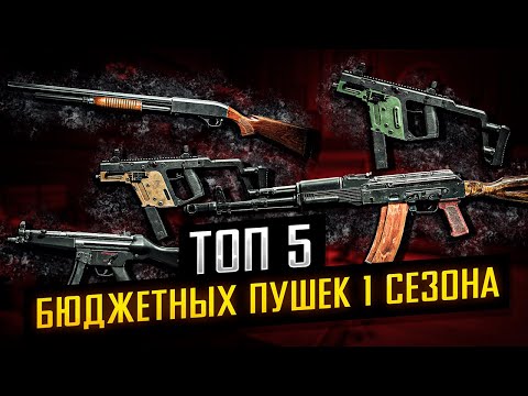 Видео: Топ-5 Бюджетных Сборок Пушек 1 сезона в Arena Breakout: Infinite для Фарма и Нагиба! | #arven93