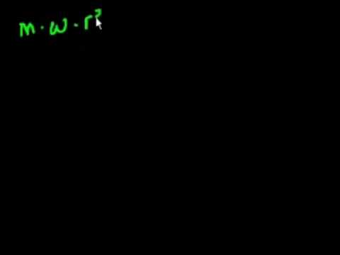 Видео: Сохранение углового момента