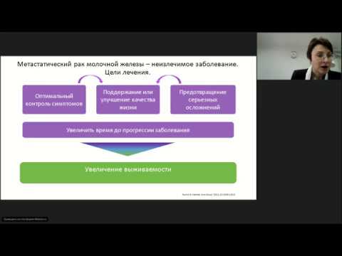 Видео: Выбор терапии HR+ HER2- мРМЖ в 1 линии с учетом предшествующего лечения и менопаузального статуса