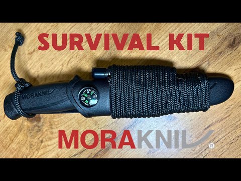 Видео: Мора компаньон обзор и доработка ножа / Morakniv Companion review and upgrade to Survival Kit
