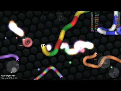 Видео: Играем в SLITHER.IO #1 Червяки Атакуют
