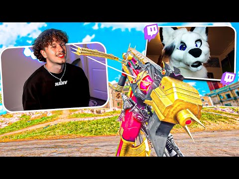 Видео: Фурри-стример РАЗБИВАЕТСЯ из-за моего безумного движения 😭🙏