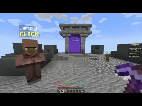 Видео: Выживание  на сервере #HyPixel