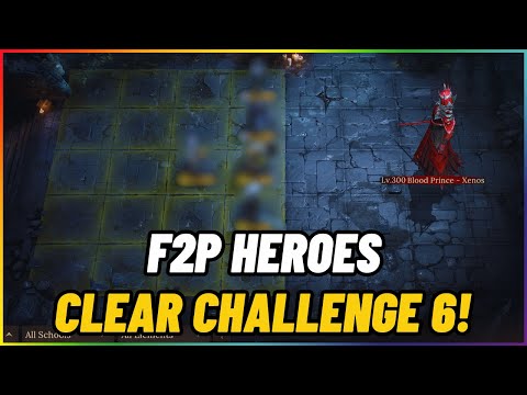Видео: Grave of Curse — ПОЛНОЕ РУКОВОДСТВО! F2P и испытание на скорость 6 и 20 уровень в DragonHeir: Sil...