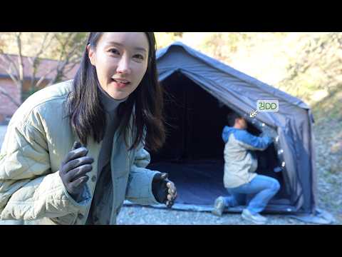 Видео: «Наш гигантский зимний лагерь с двумя палатками – кто же этот таинственный DD?»