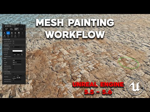 Видео: НОВОЕ рисование сеток в UE5.5 и 5.6! Совмещайте несколько текстур, как настоящий профессионал