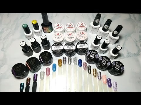 Видео: Большое тестирование гель лаков от Rosalind. Гель лаки, паутинка и многое другое.