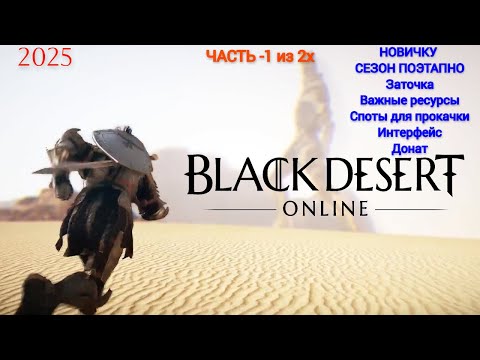 Видео: BLACK DESERT НОВИЧКУ! СЕЗОН ПОЭТАПНО! Часть 1 из 2х #bdo #blackdesert #blackdesertPVE #bdo гайд