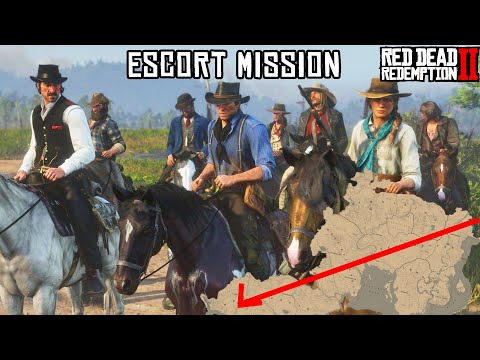 Видео: Сможет ли банда Ван дер Линде пересечь всю карту Red Dead Redemption 2?