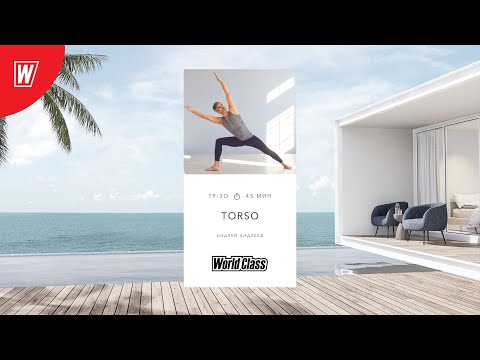 Видео: TORSO с Андреем Андреевым |5 ноября 2024 | Онлайн-тренировки World Class