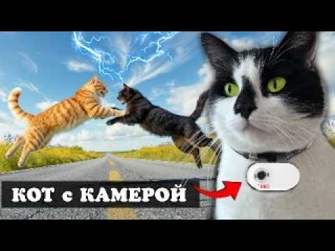 Видео: РЕАЛЬНЫЙ ДЕНЬ КОТА! КОТ ГУЛЯЕТ С КАМЕРОЙ 24 ЧАСА ЧЕЛЛЕНДЖ