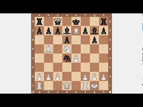 Видео: Защита Коцио. Испанская партия Kge7