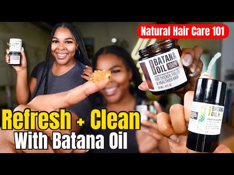 Видео: Как я использую масло батана для очищения и освежения сухой, зудящей кожи головы на натуральных в...