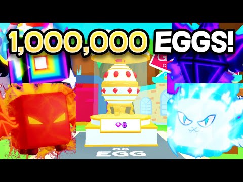 Видео: Я вылупил более 1 миллиона яиц в Bubblegum Simulator Infinity! 🎉