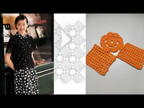 Видео: Интересное решение вязаной кофты крючком