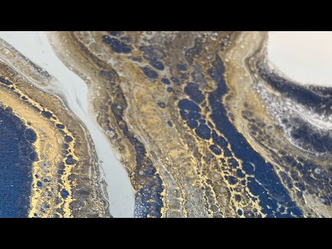 Видео: ✨Это индивидуальное золото вывело мою отливку на новый уровень — магия флюидного искусства!