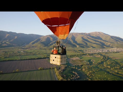Видео: Полёт на воздушном шаре "Сердце" | Алматы | май 2023 | 4K