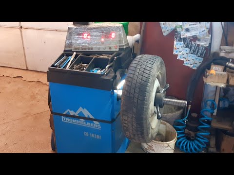 Видео: Как откалибровать балансировочный станок TROMMELBERG СВ 1930Е