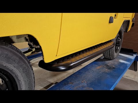 Видео: Силовые пороги РИФ на УАЗ Буханка: обзор и пошаговая установка