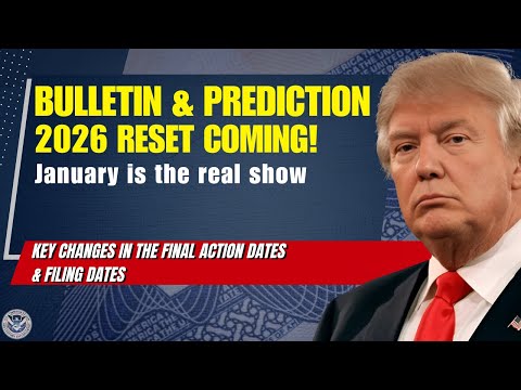 Видео: Visa Bulletin за декабрь 2025 г.: прогнозы и важные изменения перед перезагрузкой 2026 г.