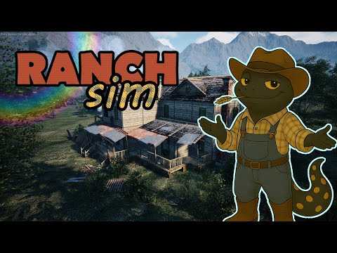 Видео: RANCH sim | Горе-охотник, прекрасный водитель.