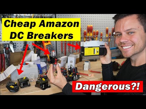 Видео: Тестирование дешевых выключателей постоянного тока с Amazon.com