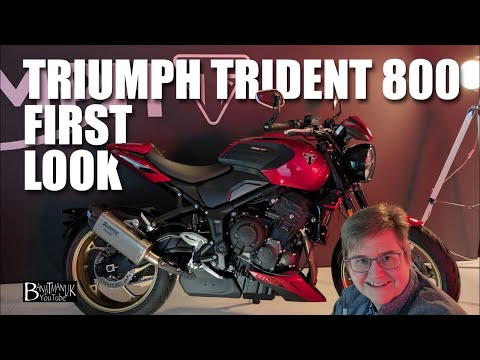 Видео: Triumph Trident 800 — наш крупный план и новые цвета 2026 года в линейке Bonneville.