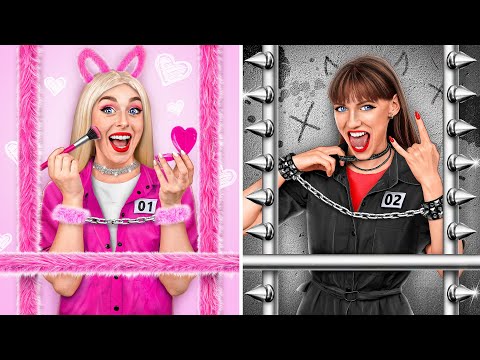 Видео: Хороший заключенный VS Плохой заключенный Челлендж от Multi DO Challenge