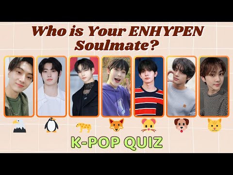 Видео: Кто твоя родственная душа по ENHYPEN? 🧡✨ | Забавный тест на личность