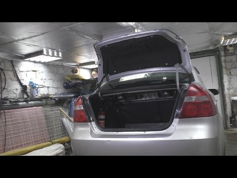Видео: Торсион крышки багажника Chevrolet Aveo .