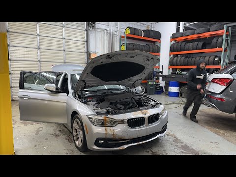 Видео: 2017 BMW 330i - $5600. Утопленник из Америки , пробуем запускать , как думаете проучится?