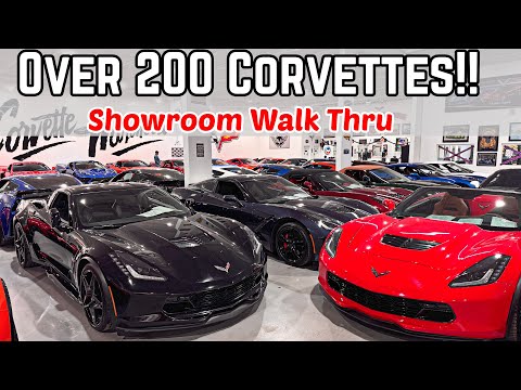 Видео: Шоу-рум DREAM для любителей Corvette | Полное руководство по Corvette Warehouse!