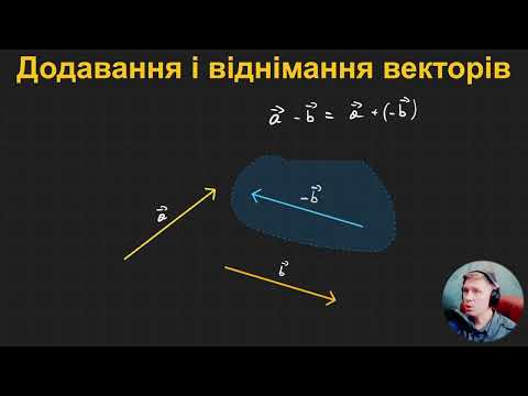 Видео: 9Г2.3. Додавання і віднімання векторів