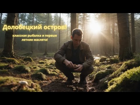 Видео: Долобецкий остров!Гидропарк!Классная рыбалка и первые летние маслята!