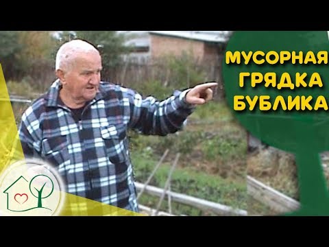 Видео: Бублик Б. А.  Мусорная грядка, где растет все! / Огород без хлопот