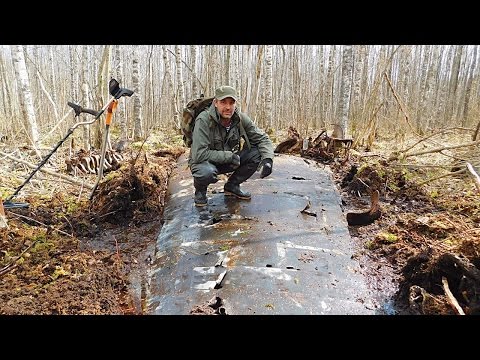 Видео: Коп немецкого самолета  Юнкерс 88 /Excavations of the German aircraft WWII #52