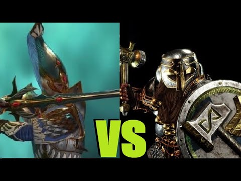 Видео: Мастера меча vs Железоломы Total War Warhammer 2. тесты юнитов v1.4.1.
