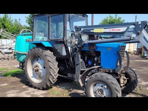 Видео: Продам Трактор МТЗ 82.1 с КУН, 2019, Тульская область
