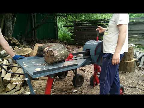 Видео: Испытываем реечный Дровокол на Грабе