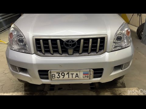 Видео: Лазерные Билед линзы Zorkiy F40+Lazer в Toyota Land Cruiser Prado 120 7(928)1112002