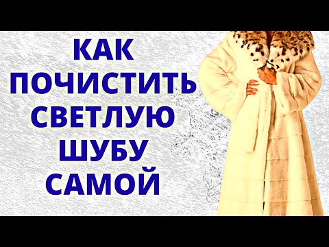 Видео: Как почистить светлую шубу в домашних условиях