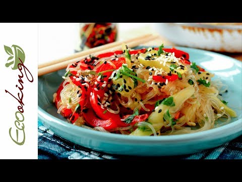 Видео: Горячая ФУНЧОЗА / vegan (постный рецепт) / ПП / gluten free