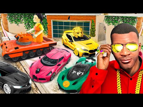 Видео: ФРАНКЛИН КАЛЬМАР КӨЛІКТЕРІН ТАУЫП АЛДЫ (GTA V)
