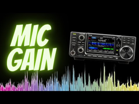 Видео: Icom 7300: как правильно настроить усиление микрофона