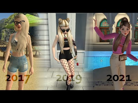 Видео: КАК МЕНЯЛАСЬ ЖЕНСКАЯ МОДА в Avakin life 2017 - 2021 | История Avakin life #2