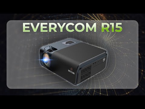 Видео: Проектор под потолок! Everycom R15!
