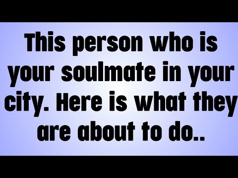 Видео: 💸 Этот человек — твоя родственная душа в твоём городе. Вот что он собирается сделать...