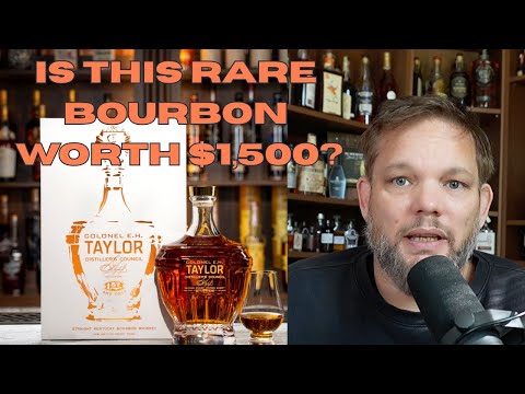 Видео: Обзор бурбона: Совет винокурен полковника Э. Х. Тейлора, 1500 долларов